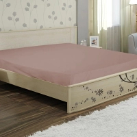 Sheet Yaroslav calico 01 beige-plum 145x215 (38743)