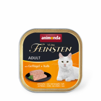 Pate for cats Animonda Vom Feinsten Adult with Poultry + Veal 100 g (4017721832007)