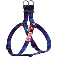 Шлея для собак WAUDOG Nylon з QR-паспортом "NASA21" L (4802-0148)