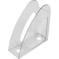 Paper tray Economix vertical Rainbow, transparent plastic (E31904-00)