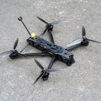 Квадрокоптер Foxeer RTF_Aura7" Black Analog ELRS (No GPS, no Gopro Mount) (FR1180ASE)