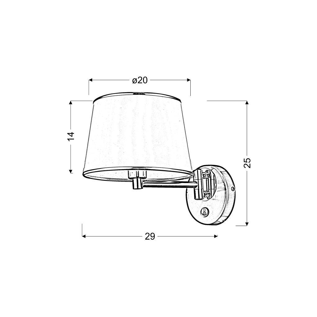 Бра Candellux 21-00883 IBIS (21-00883)