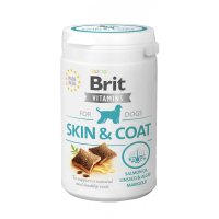 Vitamins for dogs Brit Vitamins Skin and Coat for skin and coat 150 g (8595602562510)