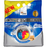 Washing powder Wash&Free Universal with shavings of household soap 1.5 kg (4823128002024)