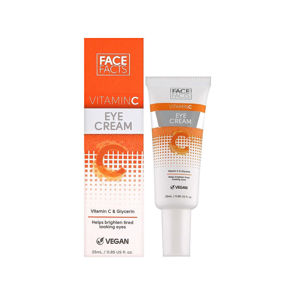 Крем для шкіри навколо очей Face Facts Vitamin C Eye Cream З вітаміном С 25 мл (5031413919486)