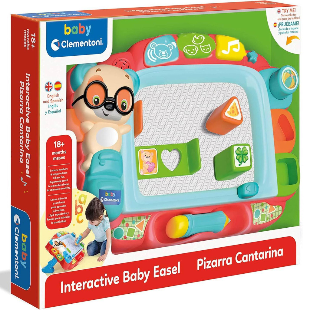 Розвиваюча іграшка Clementoni Interactive Baby Easel (17660)