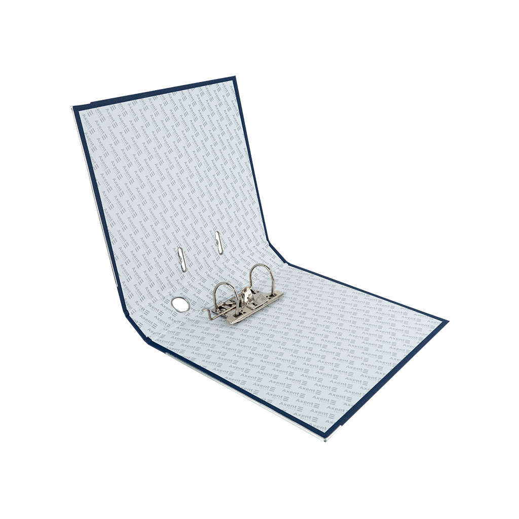 Папка - реєстратор Axent А4+ одностороння 5 cм Темно-синя (D1713-12C) Папка - реєстратор Axent А4+ одностороння 5 cм Темно-синя (D1713-12C)