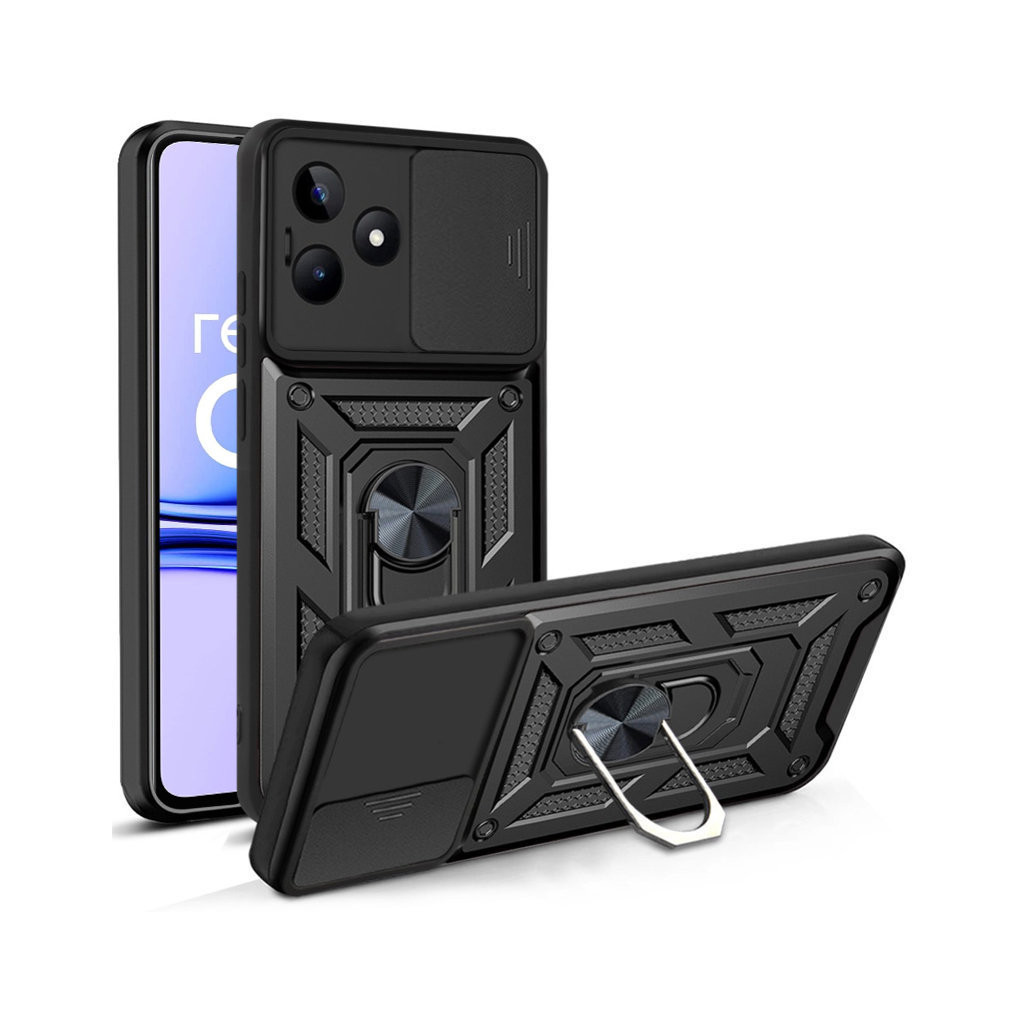 Чохол до мобільного телефона BeCover Military Realme C53 Black (710701) Чохол до мобільного телефона BeCover Military Realme C53 Black (710701)