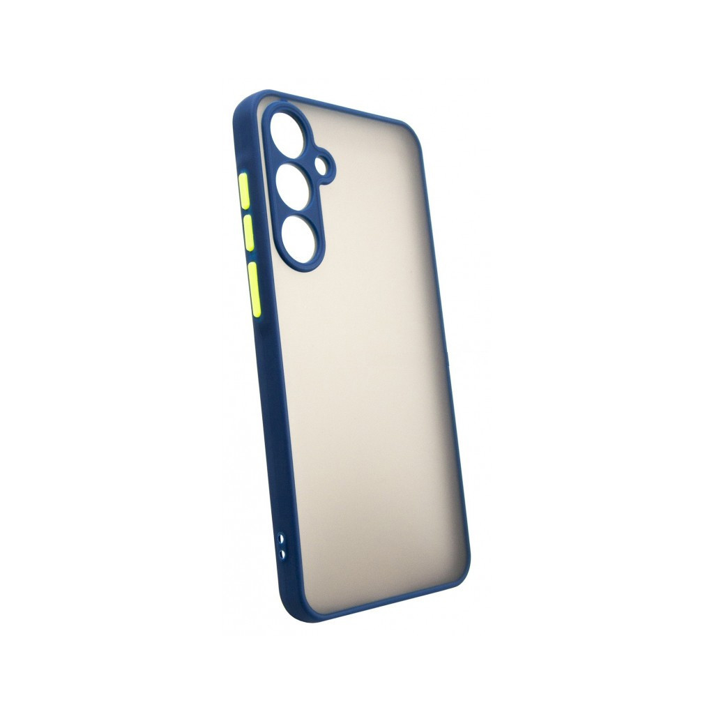Чохол до мобільного телефона Dengos Matte Samsung Galaxy A55 5G (Blue) (DG-TPU-MATT-143) Чохол до мобільного телефона Dengos Matte Samsung Galaxy A55 5G (Blue) (DG-TPU-MATT-143)