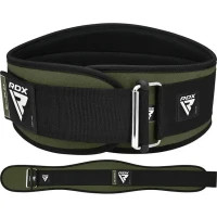 Athletic belt RDX RX3 EVA Curve neoprene Army Green M (WBE-RX3AG-M)