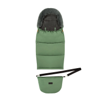 Winter envelope MoMi Sleeping bag 2 in 1 green (AKCE00051)