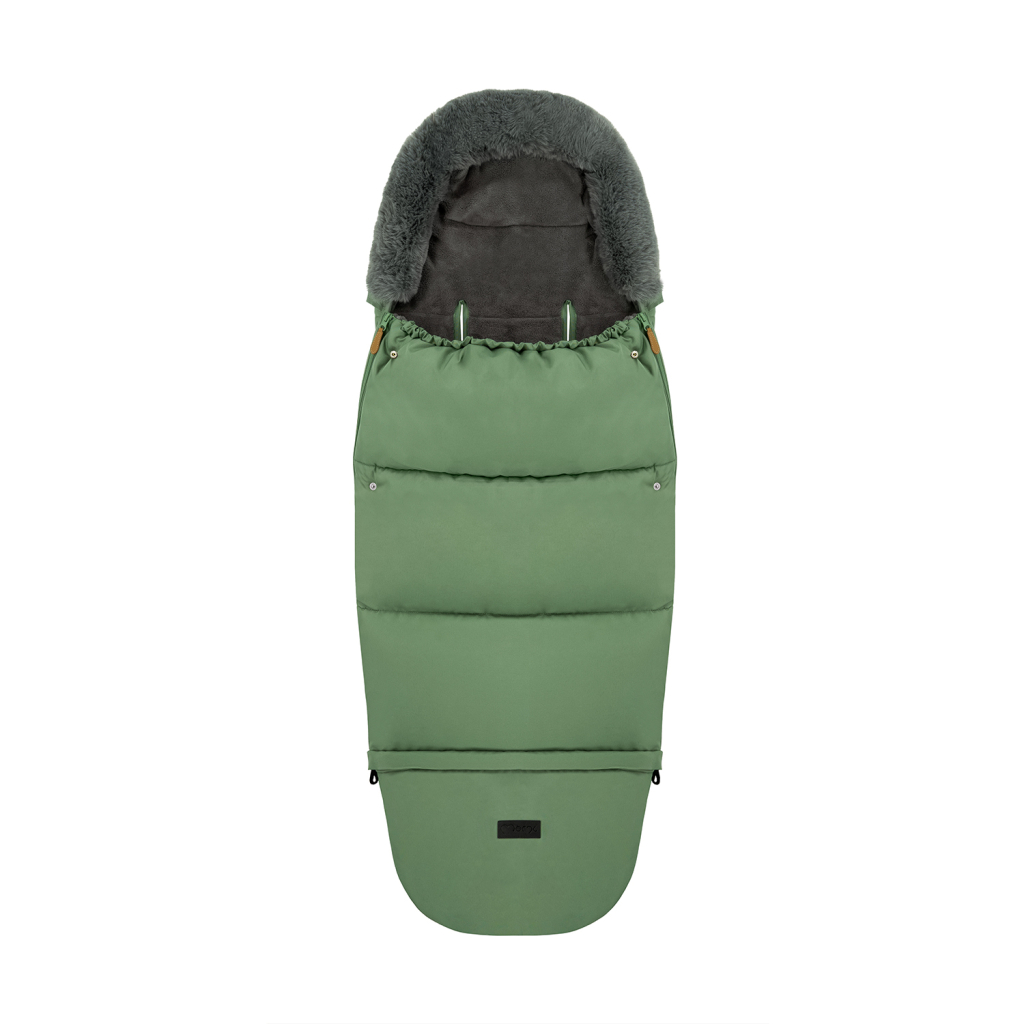 Зимовий конверт MoMi Sleeping bag 2 в 1 green (AKCE00051)