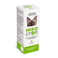 Drops for animals ProVET Mykostop For cats and dogs For external use Antifungal drug 10 ml (4823082427383)