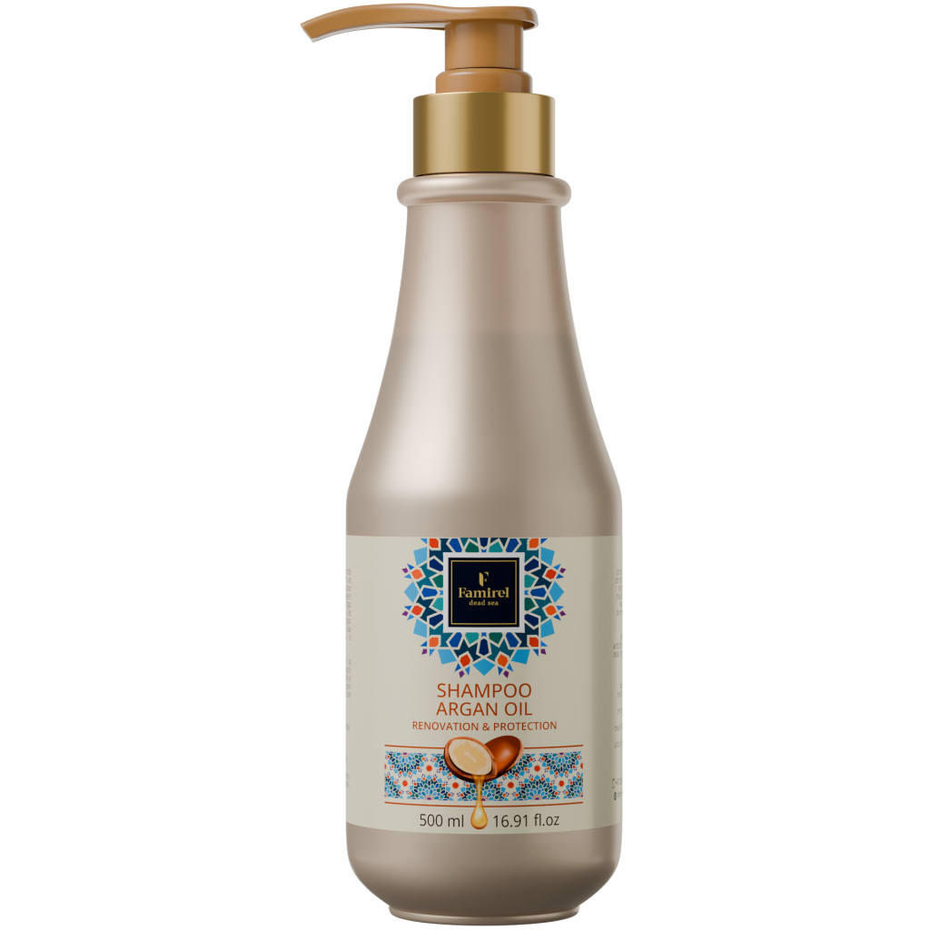 Шампунь Famirel Argan Oil Захист та відновлення 500 мл (7290114085861)