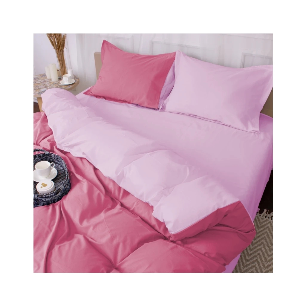 Постільна білизна MirSon Poplin Line 018 + 041 Dahlia 110x140 (2200006277439)