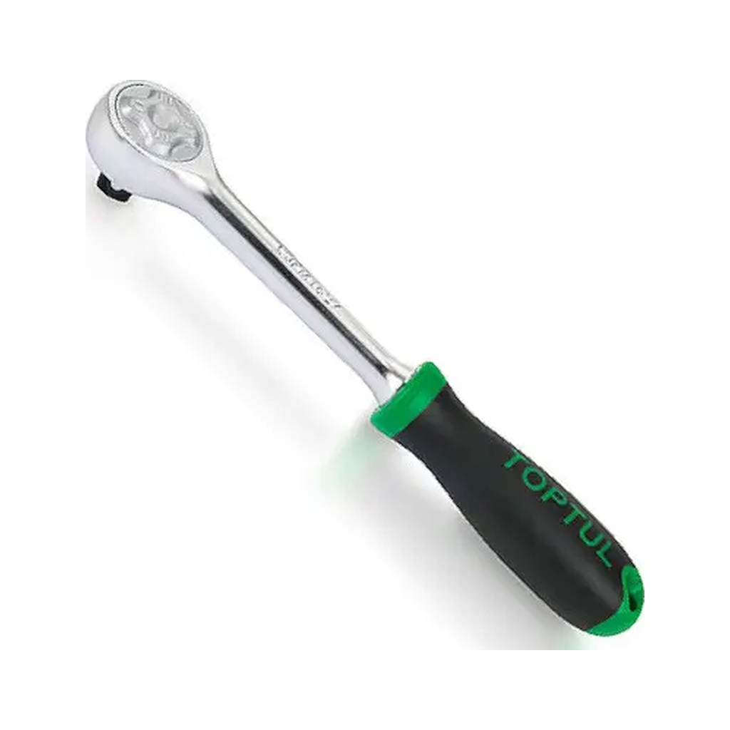 Тріскачка Toptul 1/2", 265 мм, 72 зубці, круговий перемикач (CJFM1627)