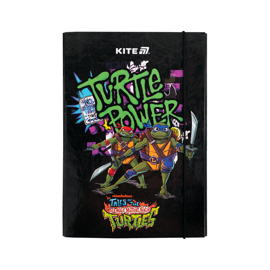 Папка для зошитів Kite В5 на гумці Ninja Turtles (NT25-210)