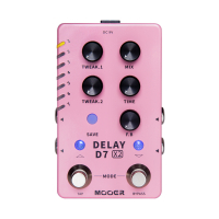 Mooer D7 X2 Delay effects pedal