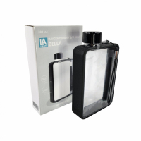 Water bottle Line Art Bella 380 ml black (60010118LA-01)