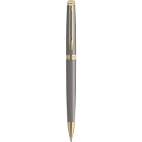 Ballpoint pen Waterman HEMISPHERE Metallic Stone Gray GT BP (22 091)