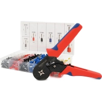 Clamp for terminals Voltronic HCS8 6-4A, red + set of cable lugs (HCS8 6-4A+VE800)