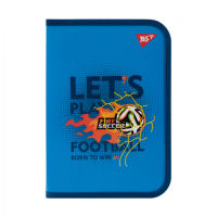 Папка для зошитів Yes пластикова на блискавці Football В5 (492205)