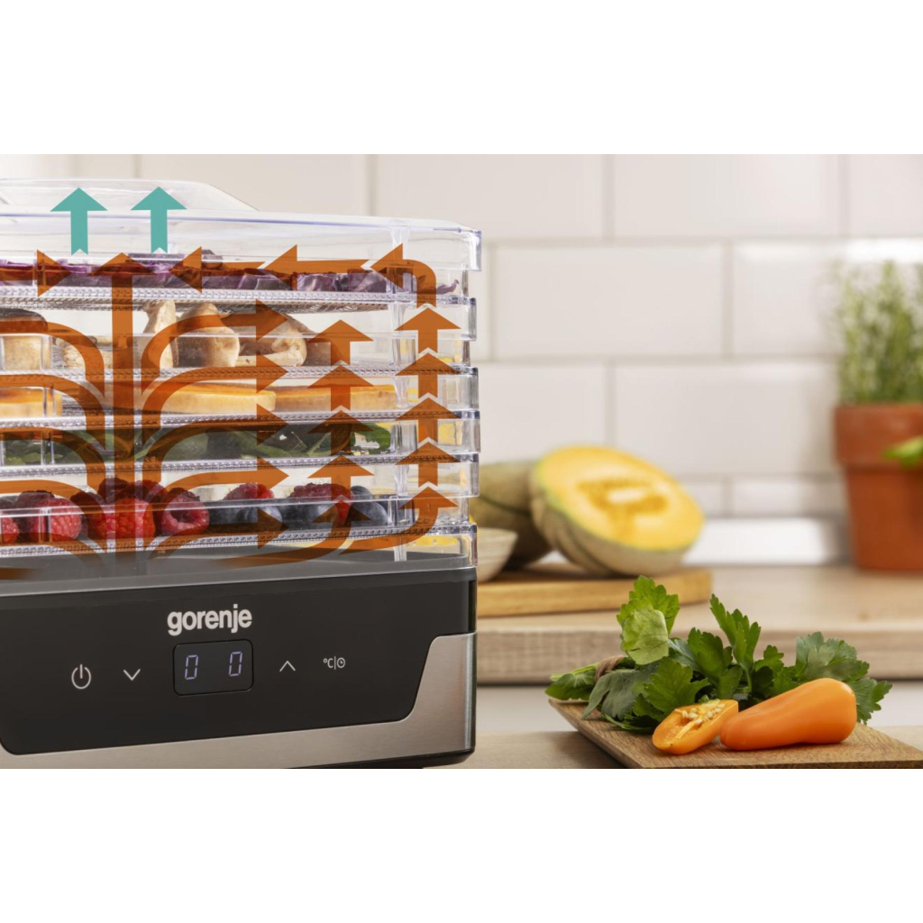 Сушка для овочів та фруктів Gorenje FDK400DE