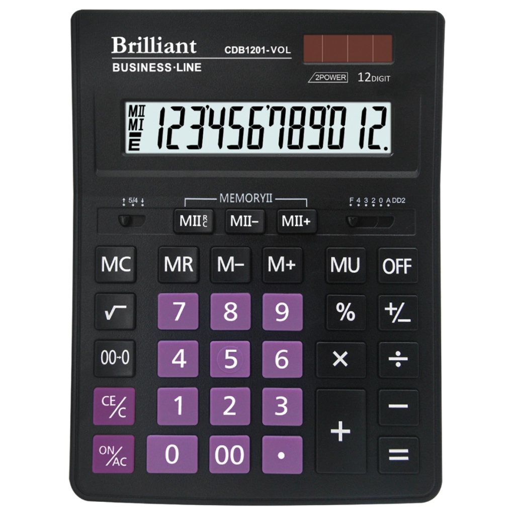 Калькулятор Brilliant CDB1201-VOL Калькулятор Brilliant CDB1201-VOL