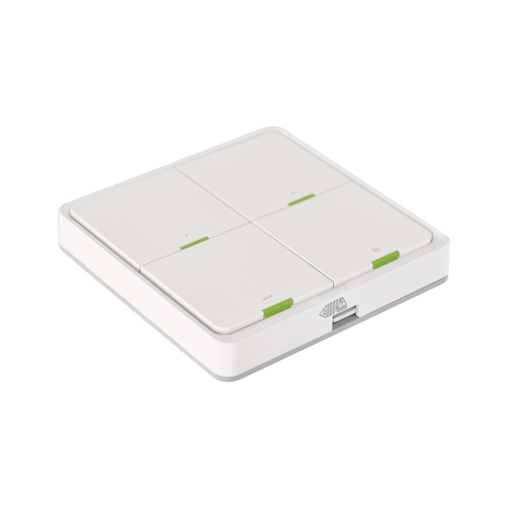 Розумний вимикач EMOS H5013 4 buttons ZigBee 3.0 White (H5013)