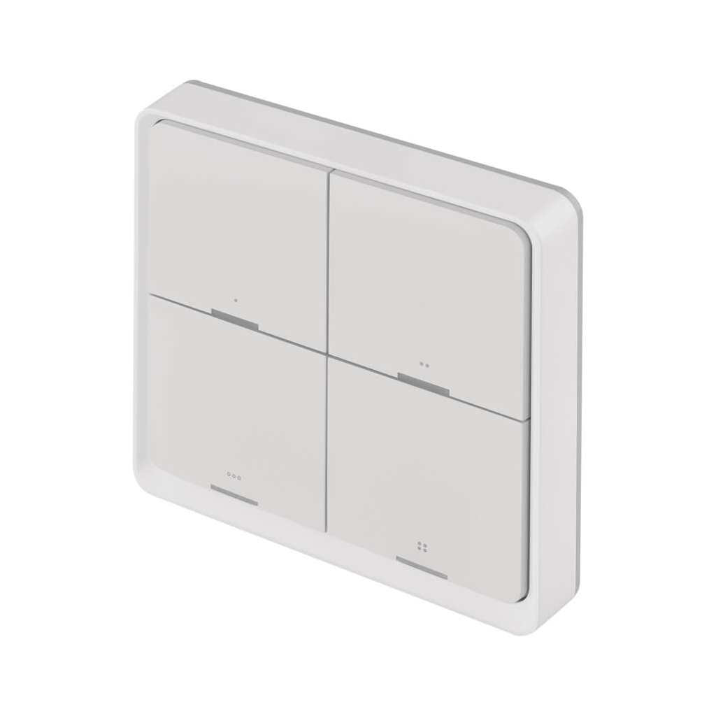 Розумний вимикач EMOS H5013 4 buttons ZigBee 3.0 White (H5013)