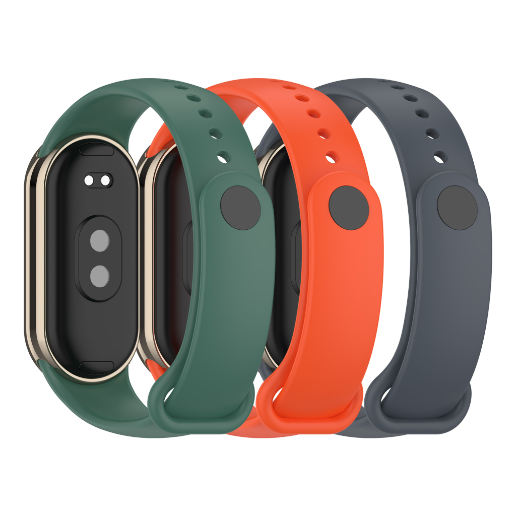 Ремінець до фітнес браслета Armorstandart комплект 3шт Xiaomi Smart Band 10/9/8 Basic (ARM75072) Ремінець до фітнес браслета Armorstandart комплект 3шт Xiaomi Smart Band 10/9/8 Basic (ARM75072)