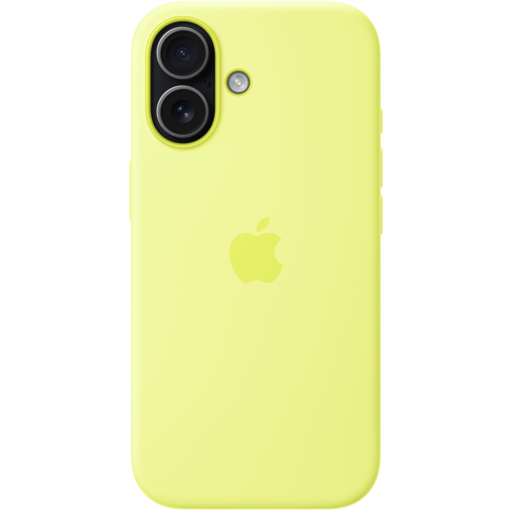 Чохол до мобільного телефона Apple Silicone iPhone 17 Neon Yellow Model A3558 (MGEV4ZM/A) Чохол до мобільного телефона Apple Silicone iPhone 17 Neon Yellow Model A3558 (MGEV4ZM/A)