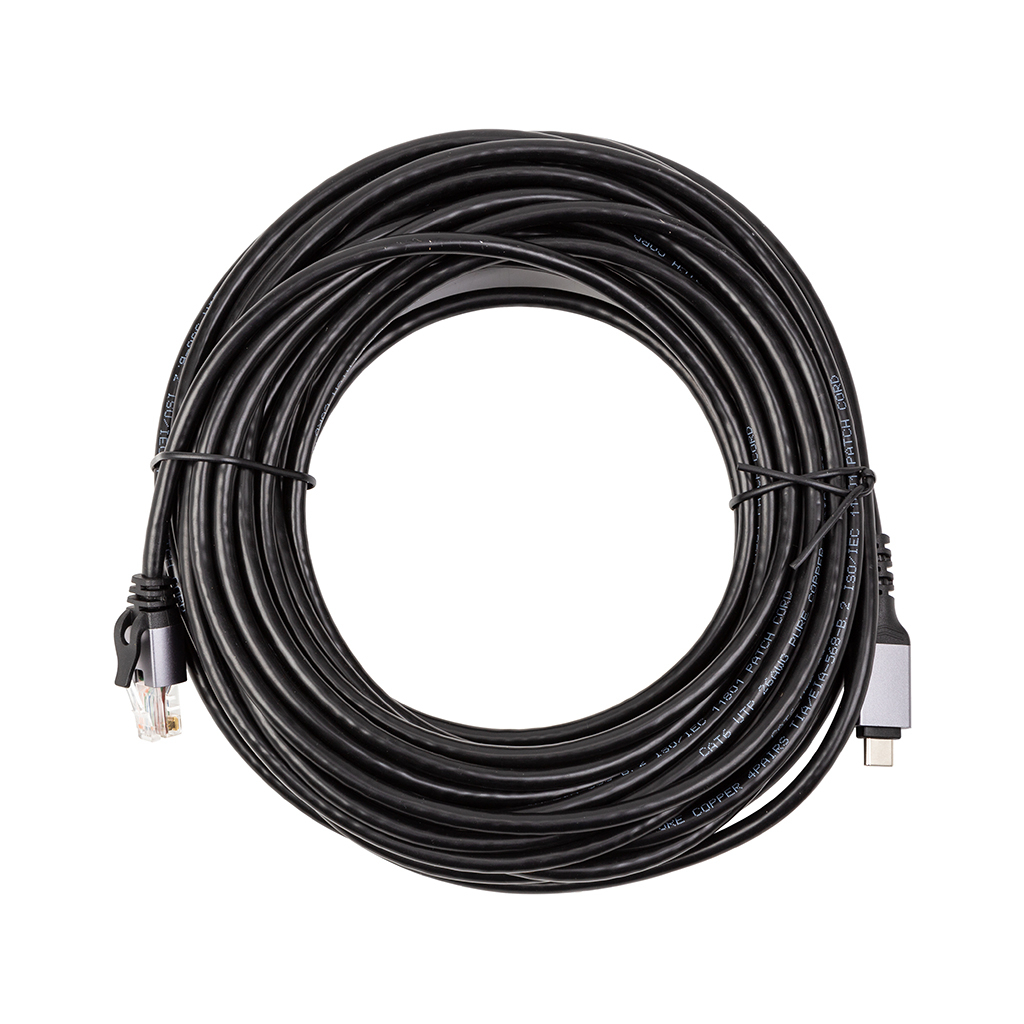 Дата кабель USB-C to RJ45 Ethernet 15.0m PowerPlant (CA914968) Дата кабель USB-C to RJ45 Ethernet 15.0m PowerPlant (CA914968)