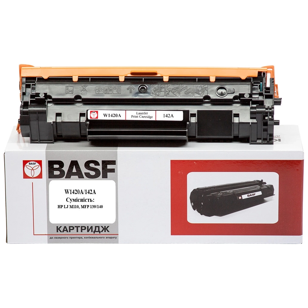 Тонер-картридж BASF HP LJ M110, MFP 139/140we, W1410/1420A/141A/142A Black, 950ст (BASF-KT-W1420A)