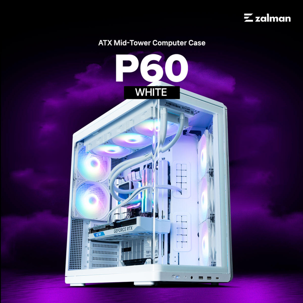 Корпус для ПК Zalman P60WHITE