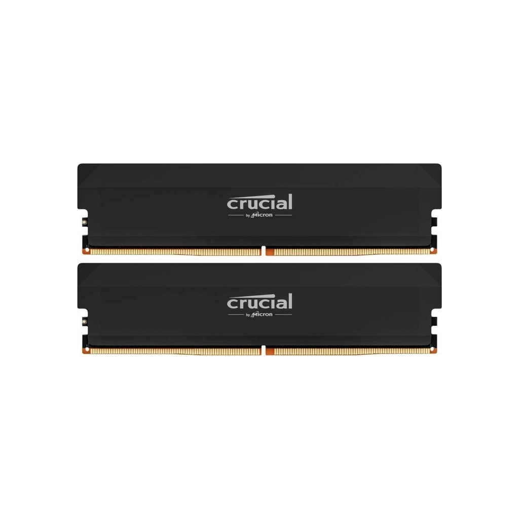 Модуль пам'яті для комп'ютера DDR5 64GB (2x32GB) 6400 MHz Pro Overclocking Black Micron (CP2K32G60C40U5B)