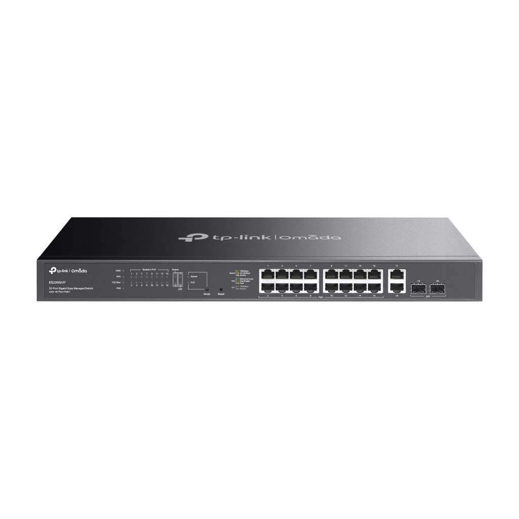 Комутатор мережевий TP-Link ES220GMP