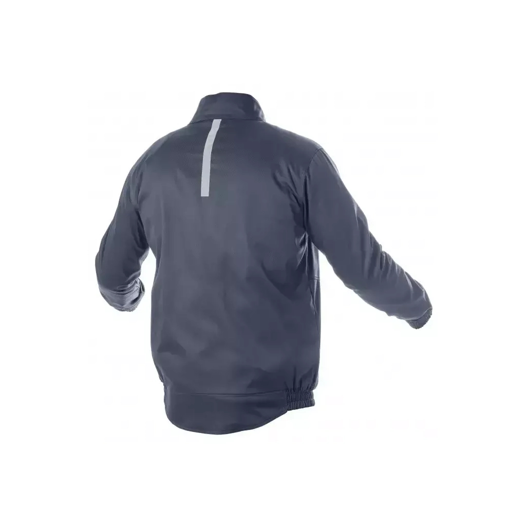 Куртка робоча Hoegert FABIAN HT5K304-3XL 65% поліестер/35% бавовна темно-синя, 3XL (58) (HT5K304-3XL)