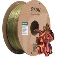Plastic for 3D printer eSUN ePLA-Silk Mystic 1.75mm 1kg GoldRedGreen (EPLA-SILKMYSTIC-P175JRG1)