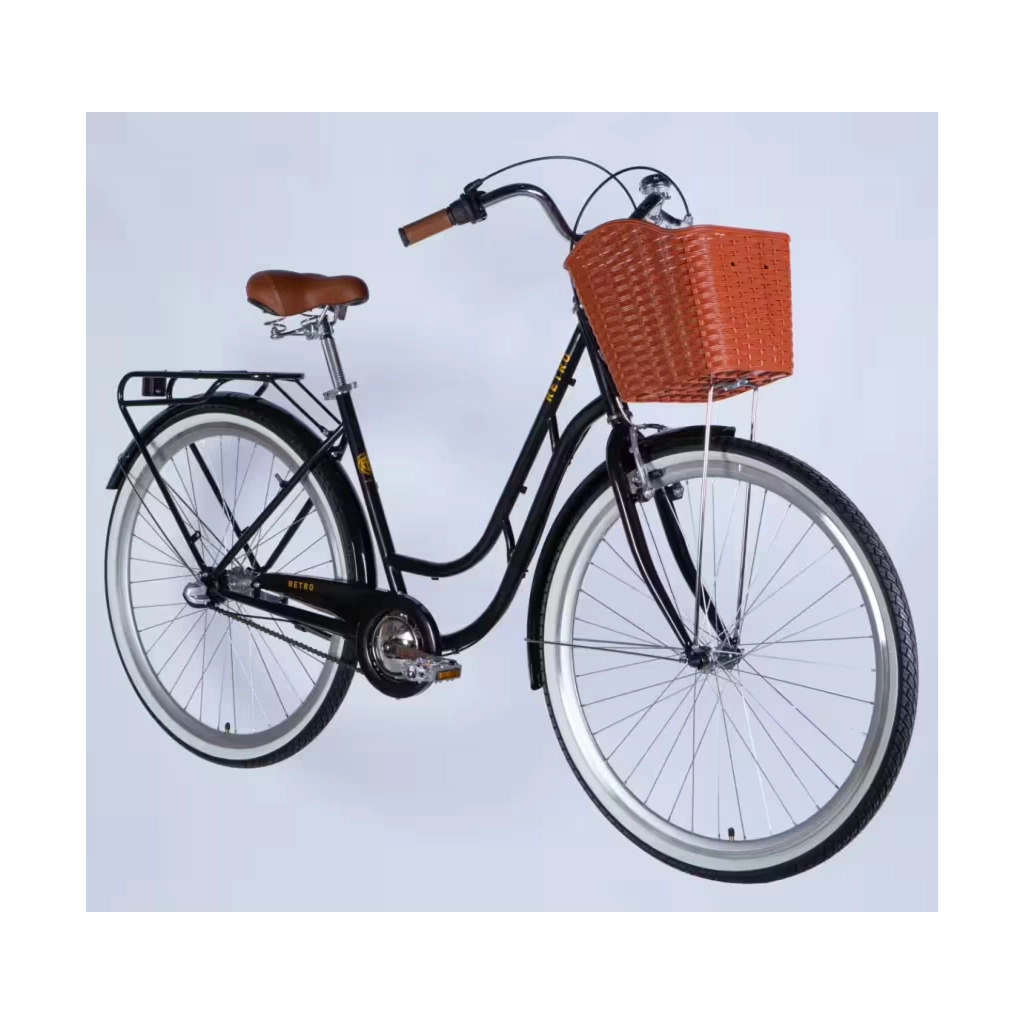 Велосипед Dorozhnik 28" RETRO PH рама-19" ST 2026 чорний (OPS-D-28-554) Велосипед Dorozhnik 28" RETRO PH рама-19" ST 2026 чорний (OPS-D-28-554)