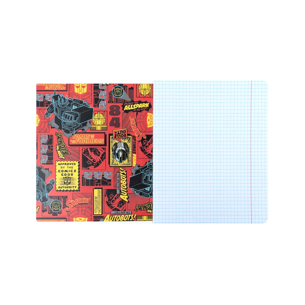 Зошит Kite Transformers, 12 аркушів, клітинка (TF26-232)