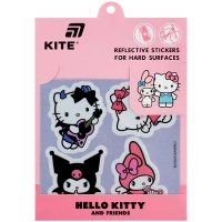 Kite Sticker Decal Set of Hello Kitty Reflective Hard Surface Stickers (HK25-115)