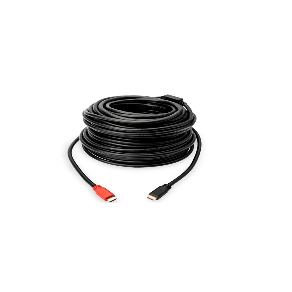 Кабель мультимедійний HDMI M to HDMI M 20.0m Full HD 60Hz AOC w/Amplifier black Digitus (AK-330105-200-S) Кабель мультимедійний HDMI M to HDMI M 20.0m Full HD 60Hz AOC w/Amplifier black Digitus (AK-330105-200-S)