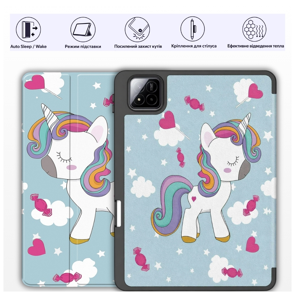 Чохол до планшета BeCover Flexible TPU Mate Xiaomi Pad 7 / 7 Pro 11.2" Unicorn (715622)