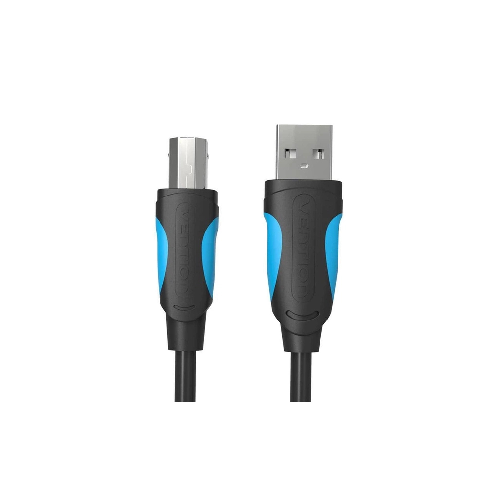 Кабель для принтера USB 2.0 AM/BM 1.5m black Vention (VAS-A16-B150) Кабель для принтера USB 2.0 AM/BM 1.5m black Vention (VAS-A16-B150)