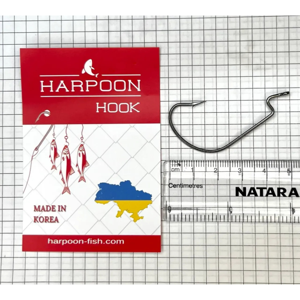 Гачок Harpoon OFFSET No.5/0 3шт (7407000008266)