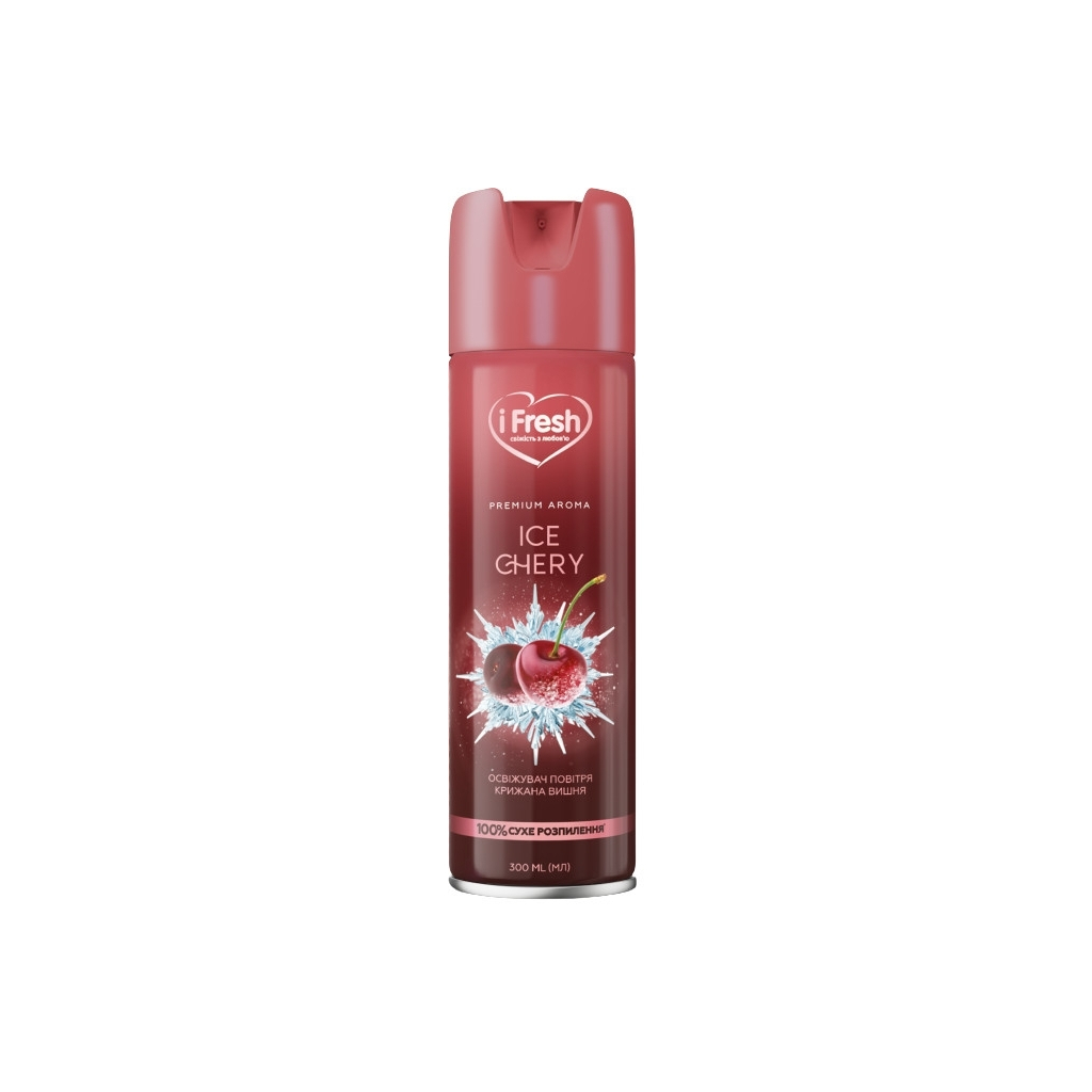 Освіжувач повітря iFresh Premium aroma Ice сherry 300 мл (4820268100047)