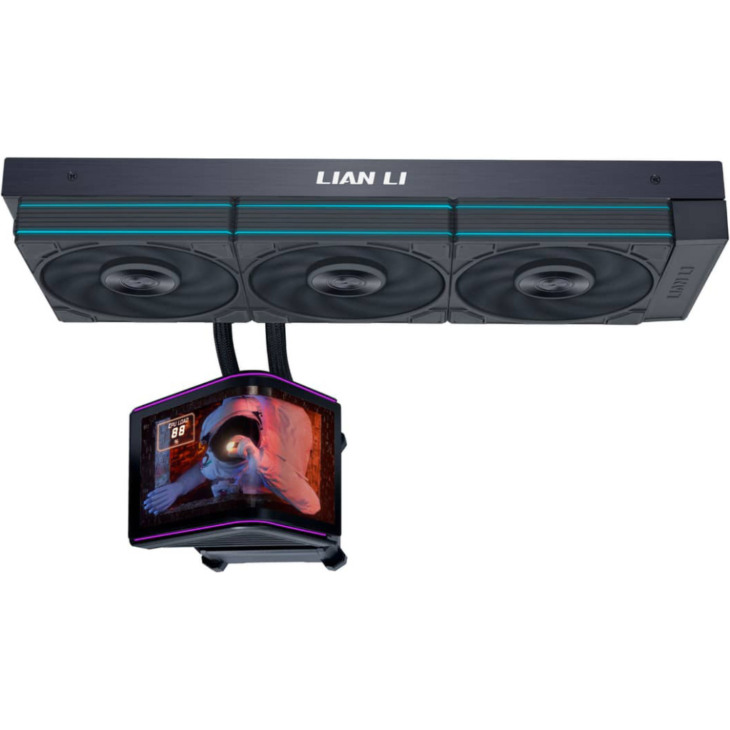 Система рідинного охолодження Lian Li Hydroshift II OLED Curved 360 P28, Black (G89.GHS2OLDC36PB.00) Система рідинного охолодження Lian Li Hydroshift II OLED Curved 360 P28, Black (G89.GHS2OLDC36PB.00)