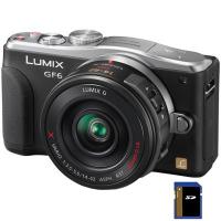 Цифровий фотоапарат Panasonic DMC-GF6 black 14-42 kit (DMC-GF6KEE-K/DMC-GF6KEE9K)