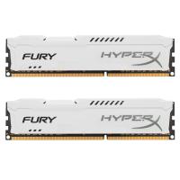 Модуль пам'яті для комп'ютера DDR3 8Gb (2x4GB) 1600 MHz HyperX Fury White Kingston Fury (ex.HyperX) (HX316C10FWK2/8)